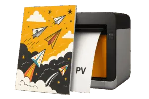 Печать плакатов с накаткой на ПВХ в Copy.ru