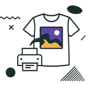 печать на 1 футболке