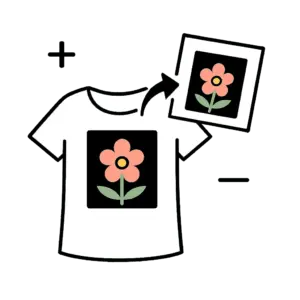 печать с рисунком