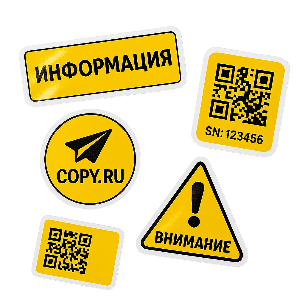 Информационные стикеры