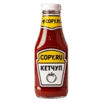 Печать наклеек на кетчуп в Copy.ru