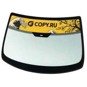 Печать наклеек на лобовое стекло в авто в Copy.ru