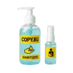 Печать наклеек для антисептиков в Copy.ru