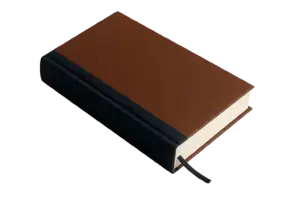 book_brown_black