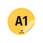 Печать стикеров формата А1 в Copy.ru