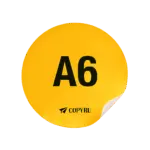 Печать стикеров формата А6 в Copy.ru