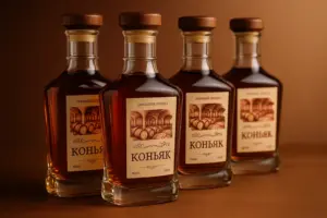 печать наклеек на бутылки коньяка в екатеринбурге - картинка 10