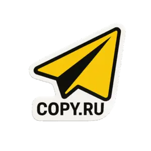 Фигурные стикеры печать в Copy.ru
