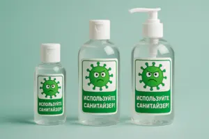 печать наклеек для санитайзеров в екатеринбурге - картинка 9