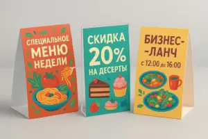 печать полиграфии для ресторанов в екатеринбурге - картинка 11