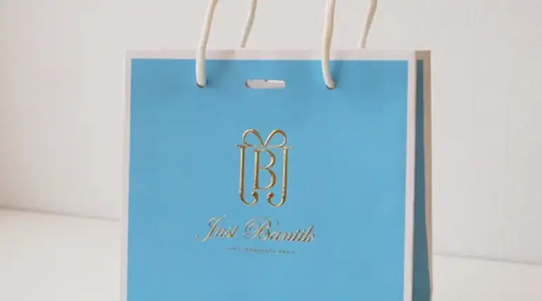 Бумажный пакет для “Just Bantik”