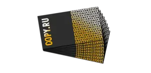 Визитки с ламинацией печать в Copy.ru