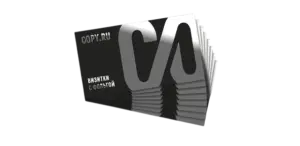 Визитки с фольгой печать в Copy.ru