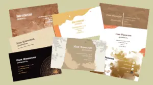 коллаж мокап