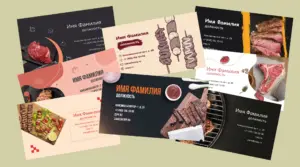 коллаж мокап