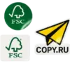 Печать fsc наклеек в Copy.ru