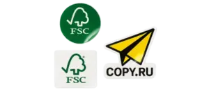 Печать fsc наклеек в Copy.ru