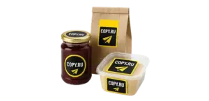 Наклейки на продукты питания печать в Copy.ru