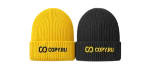 Печать на вязаных шапках в Copy.ru