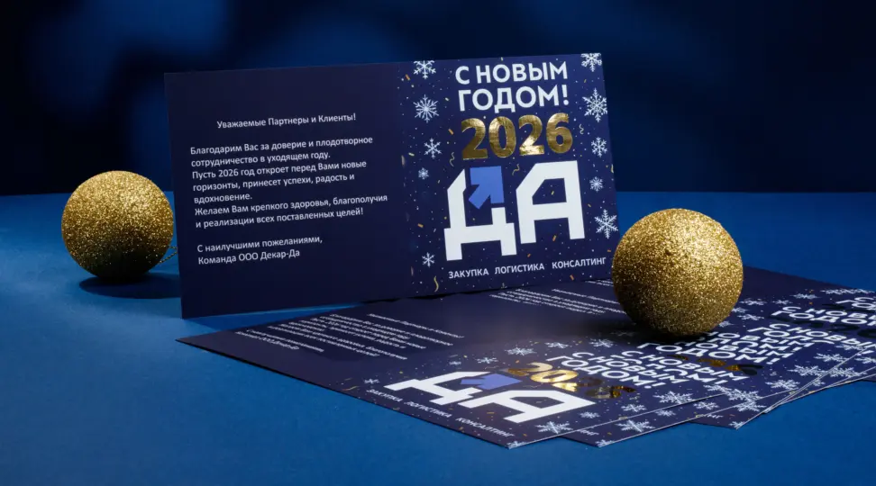Новогодние открытки с фольгой - картинка 1