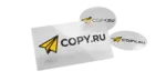 Стикеры на прозрачной пленке печать в Copy.ru