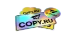 Стикеры на голографической плёнке печать в Copy.ru