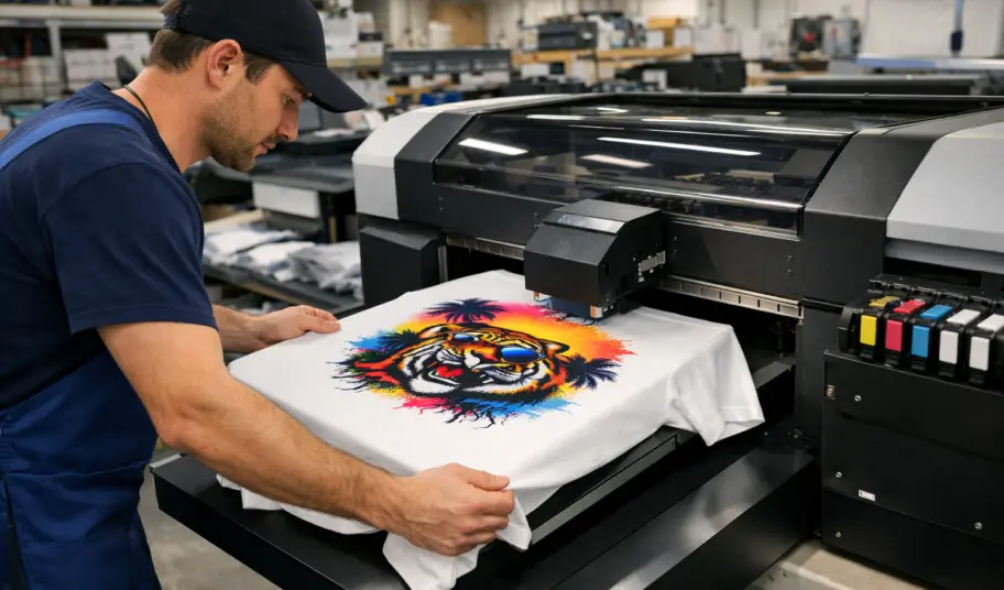 Печать на футболках: какие технологии используются в современной типографии