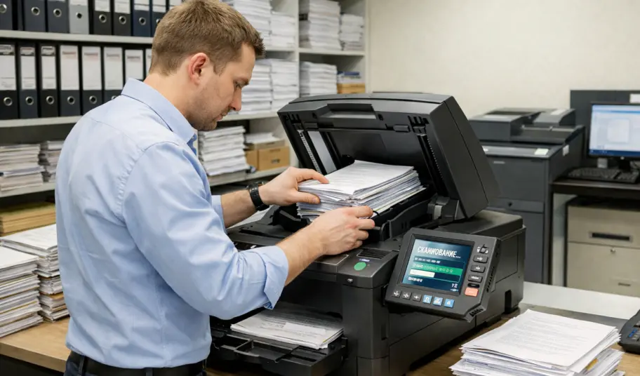 Сканирование документов: оформление документов для архива и последующего хранения в PDF