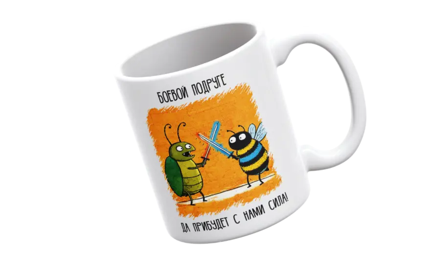 Скидка 15% на печать на кружках