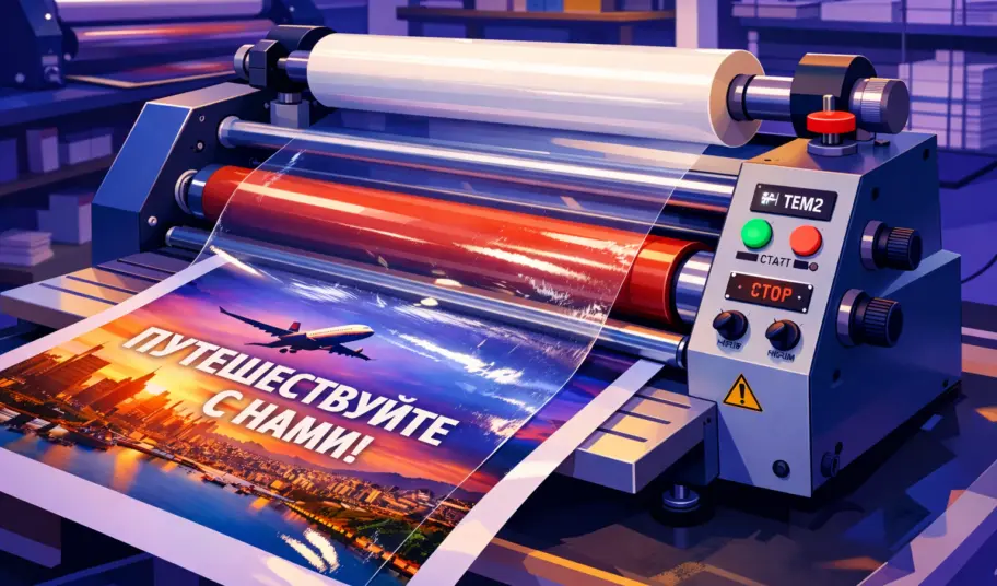 Ламинирование: плюсы и преимущества защиты печатной продукции