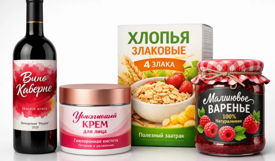 Какая этикетка подходит для разных товаров: обзор материалов и форм