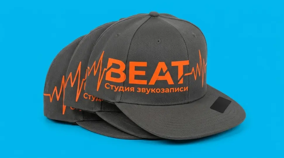 Бейсболки для студии звукозаписи BEAT - картинка 1
