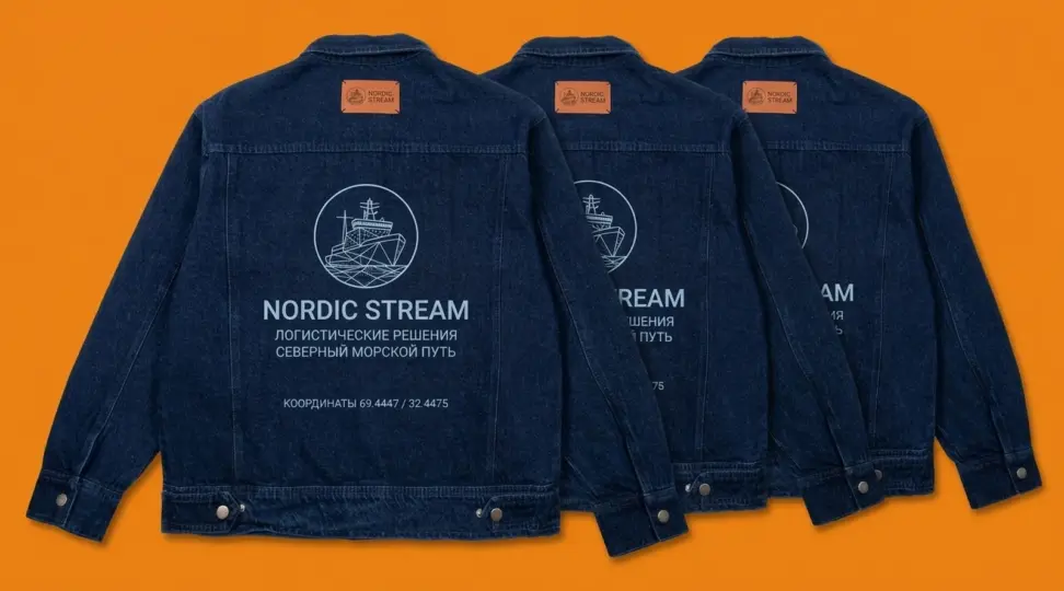 Джинсовые куртки для логистической компании Nordic Stream - картинка 1