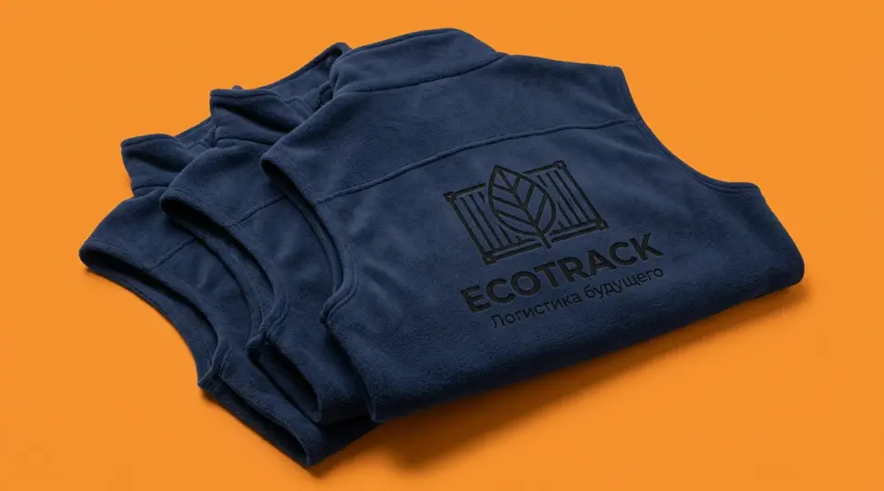 Флисовые жилеты для логистической компании EcoTrack - картинка 1