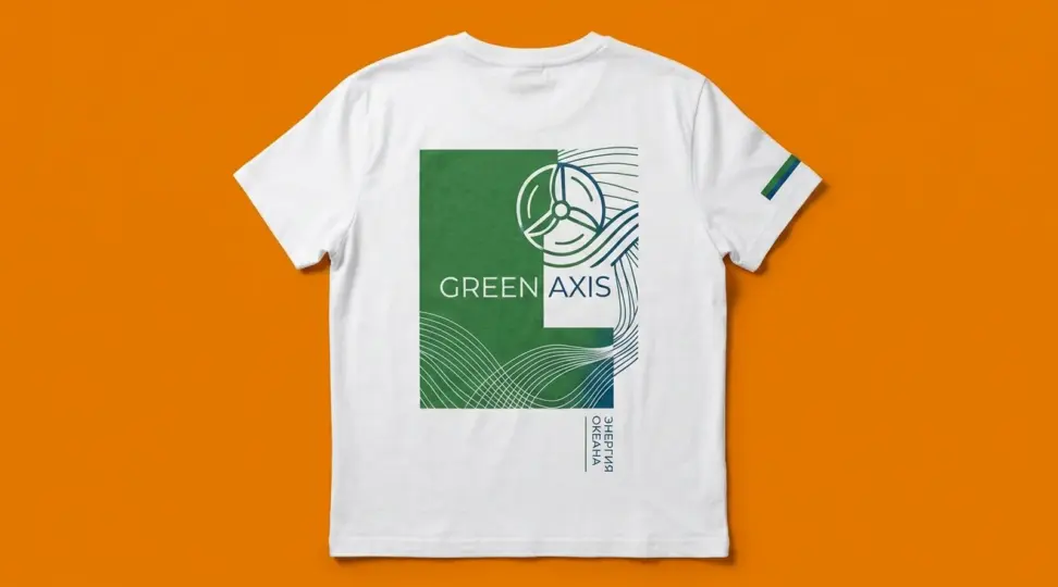 Футболки для экотех-компании GREEN AXIS - картинка 2