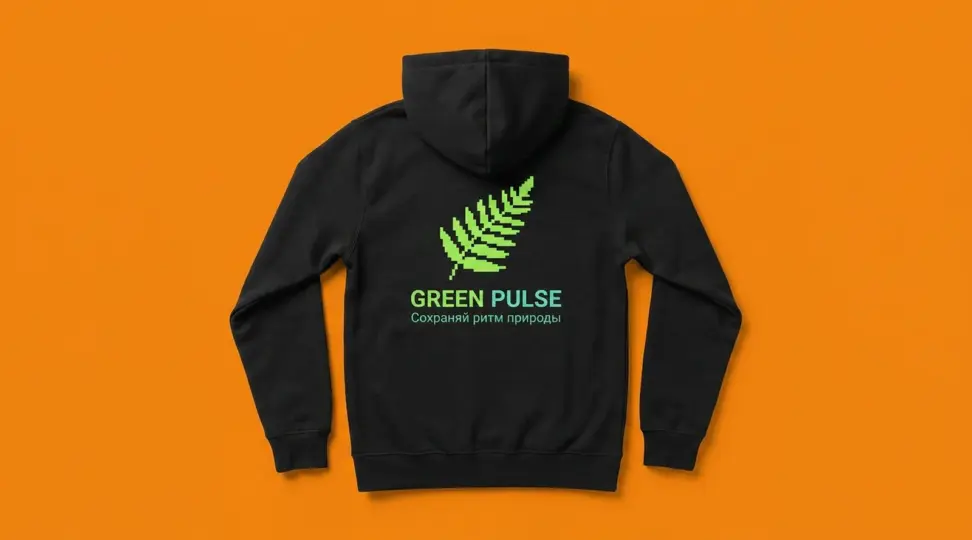 Худи для эко-бренда GREEN PULSE - картинка 2
