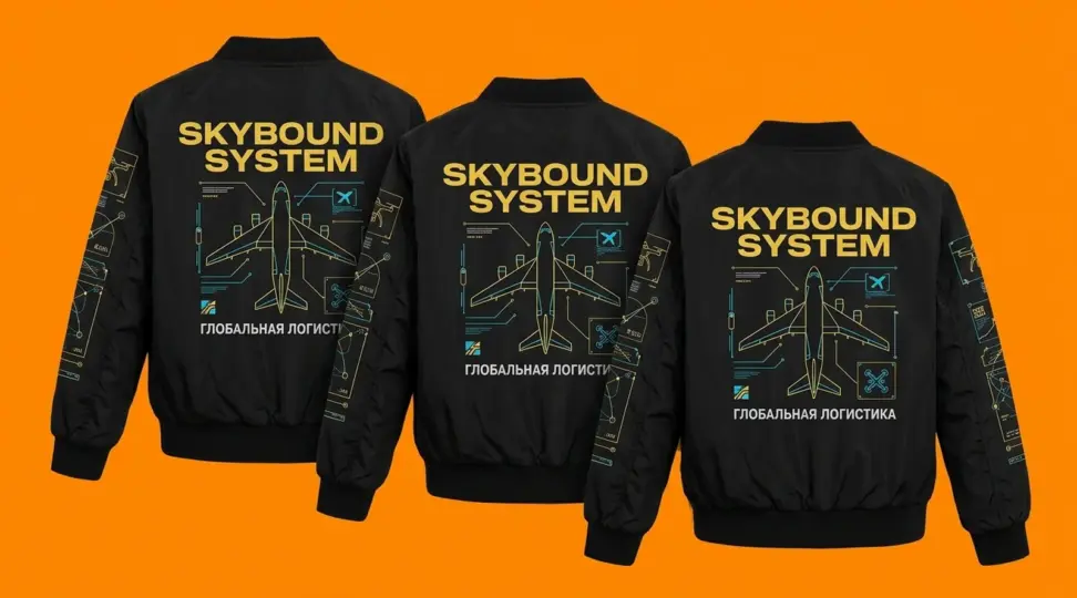 Куртки-бомберы для авиалогистической компании Skybound - картинка 1