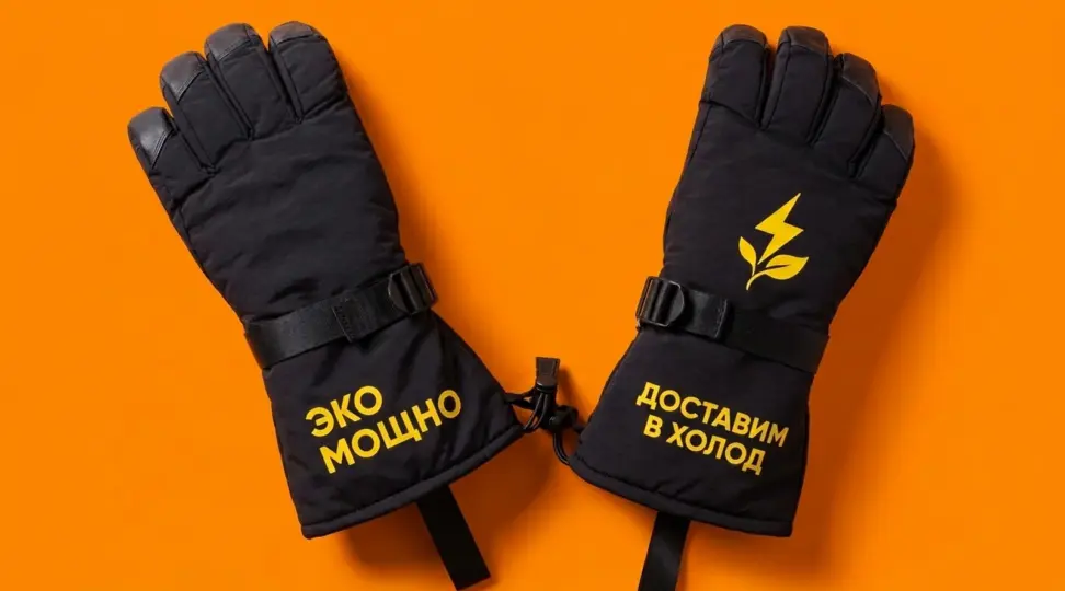 Перчатки для курьерского сервиса EcoMotion - картинка 2