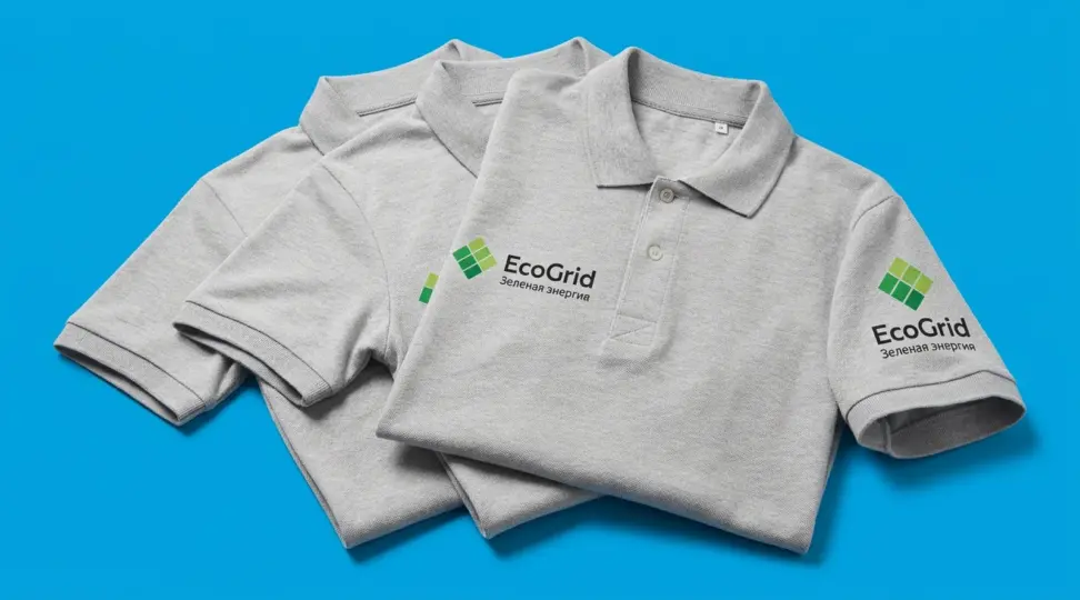 Поло для компании EcoGrid Solutions - картинка 1