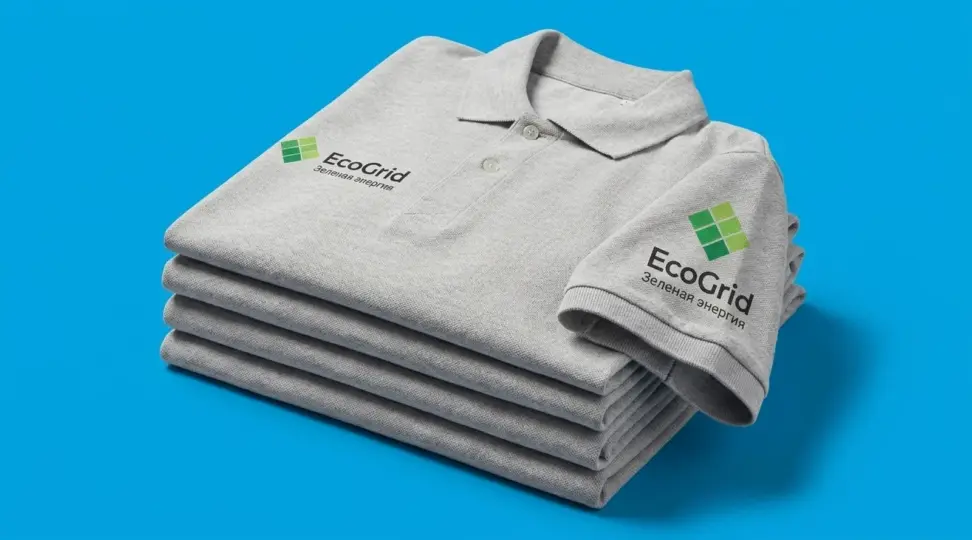 Поло для компании EcoGrid Solutions - картинка 4