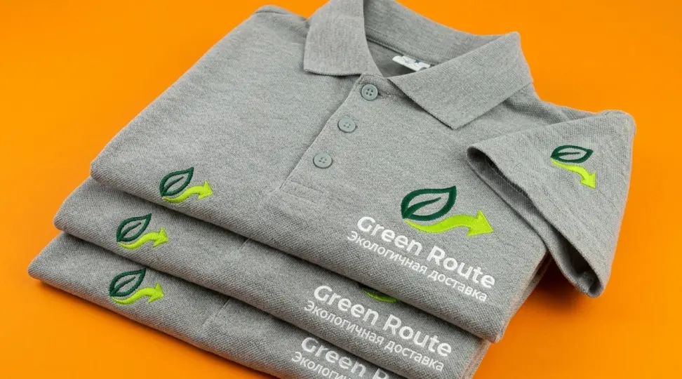 Поло для логистической компании Green Route - картинка 1