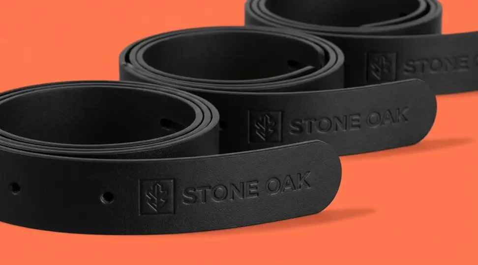 Ремни с тиснением для мебельного бренда Stone Oak - картинка 1