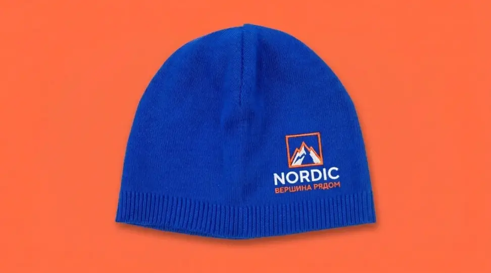 Шапки бини для бренда активного отдыха Nordic Peak - картинка 2