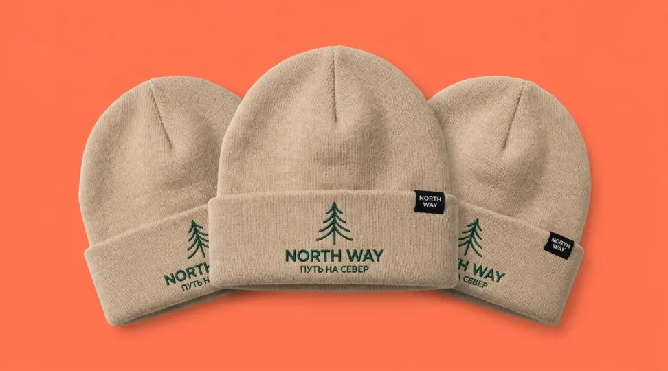 Шапки-бини для туристического бренда NORTH WAY - картинка 1