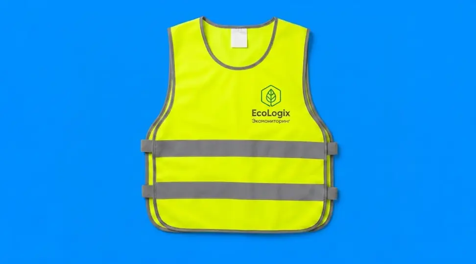 Сигнальные жилеты для экологической компании EcoLogix - картинка 2