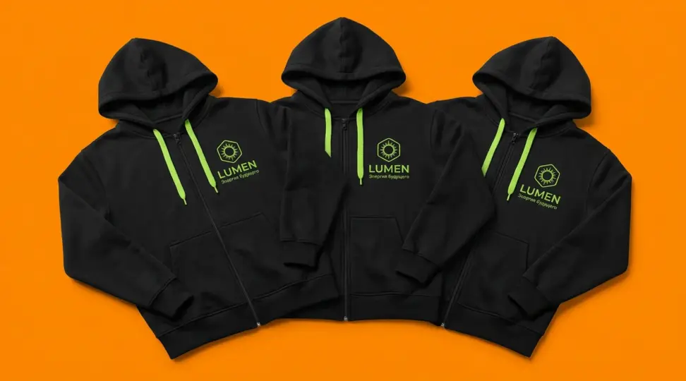 Зип-худи для энергетической компании Lumen Green Energy - картинка 1