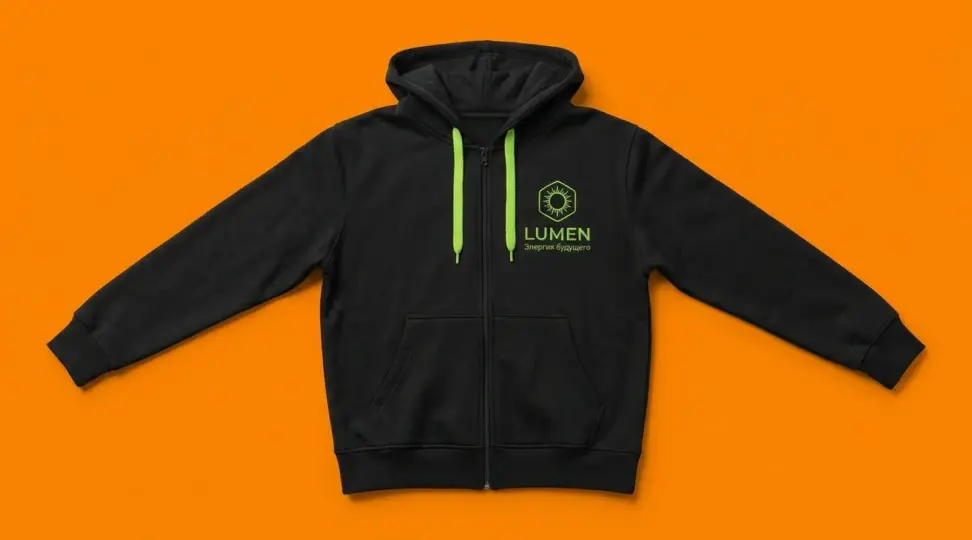 Зип-худи для энергетической компании Lumen Green Energy - картинка 2