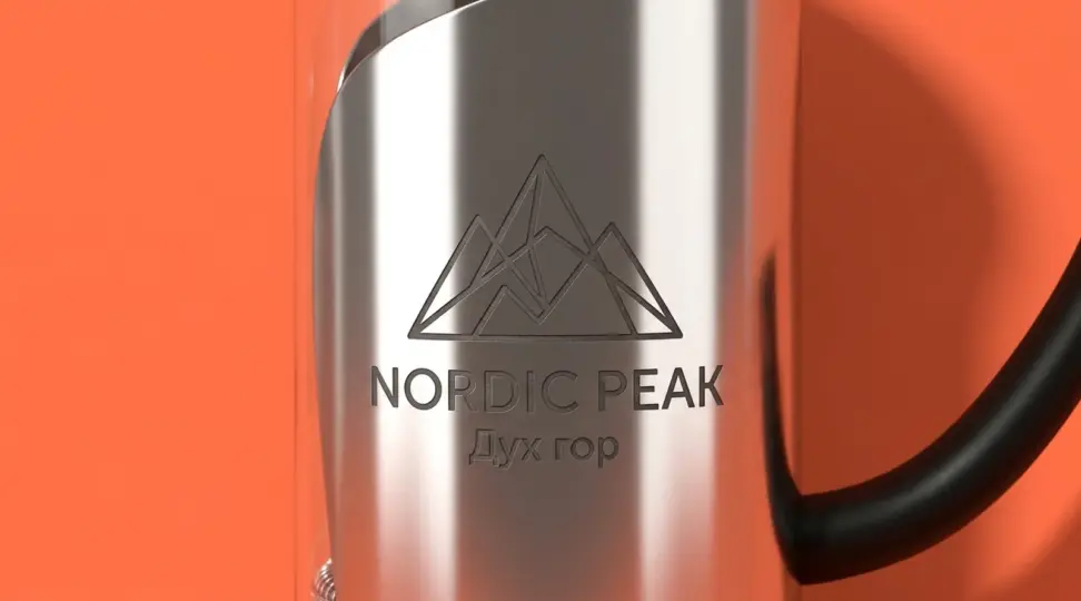 Гравировка на френч-прессах для отельной сети Nordic Peak - картинка 3