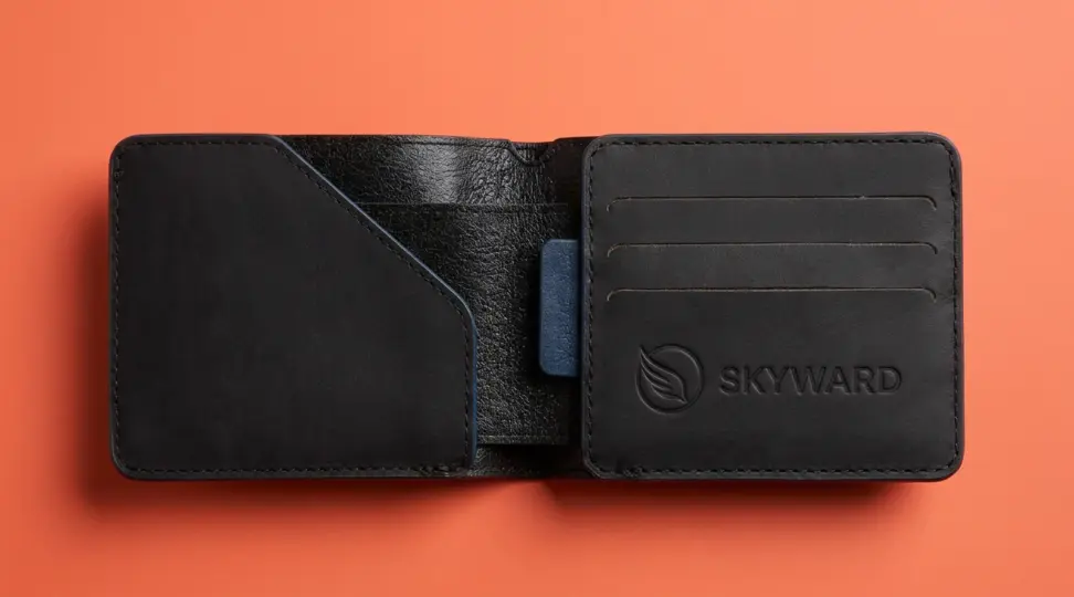 Кошельки с тиснением для логистической компании Skyward - картинка 2