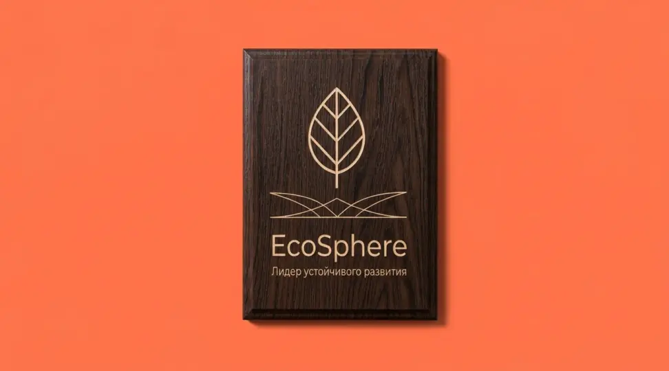 Плакетка для EcoSphere Solutions - картинка 2